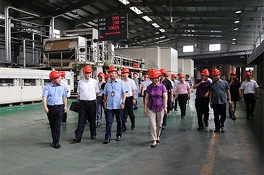 2018年9月12日，全国政协常委、提案委员会副主任郭庚茂、支树平率领调研组莅临公司开展调研